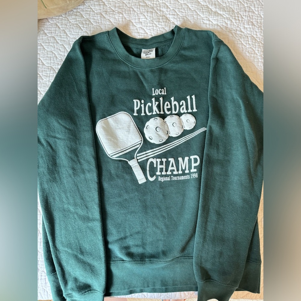 Pickleball Sweatshirt Size Small